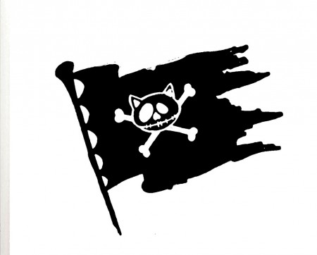 Petit Poison à l'abordage!-dessin